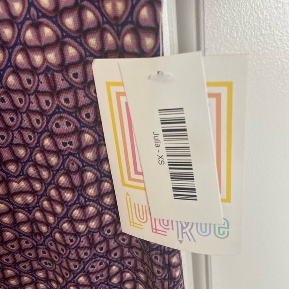 LuLaRoe Julia Dress Size XS - New With Tags - Picture 4 of 8